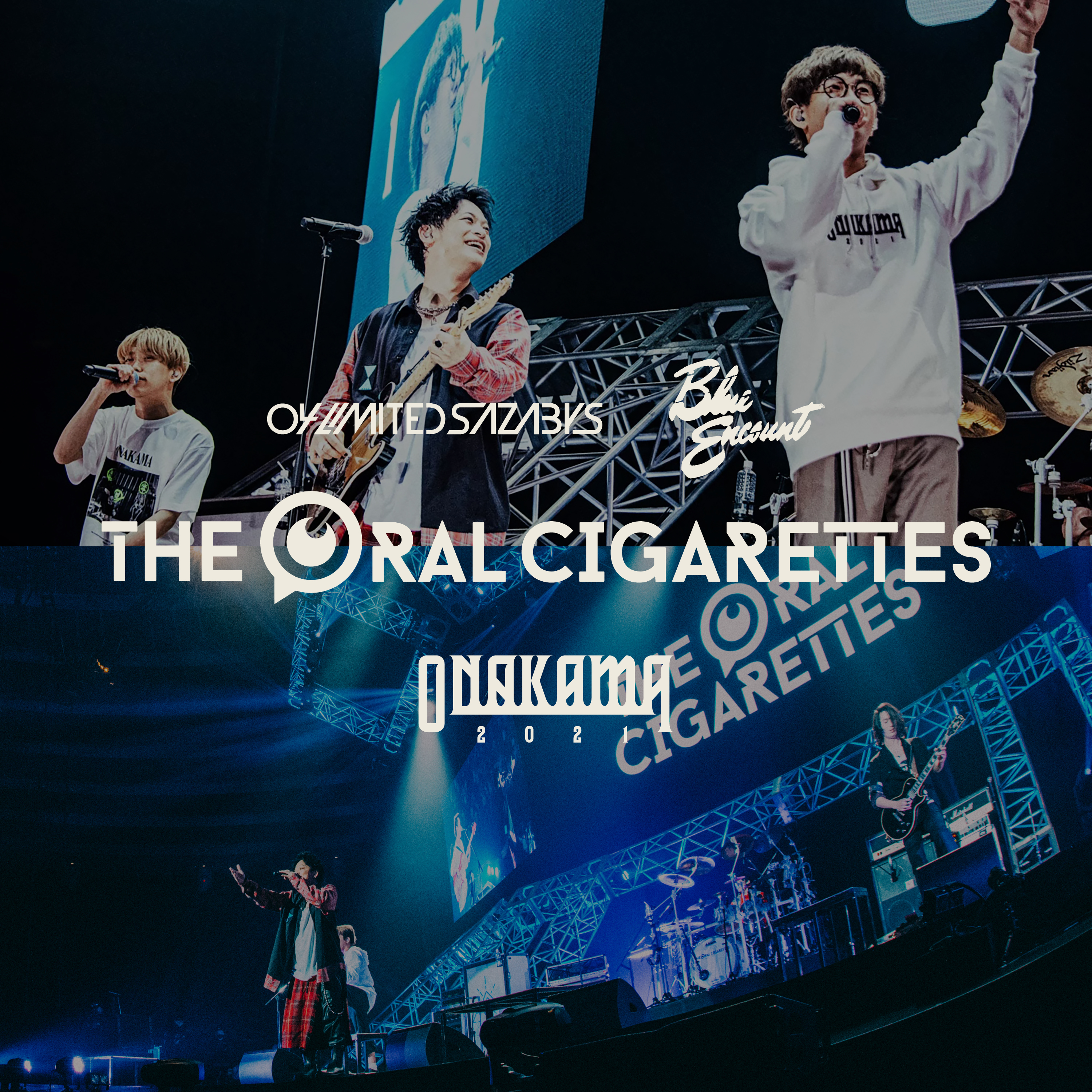 Onakama 2021 04 Limited Sazabys The Oral Cigarettes Blue Encount